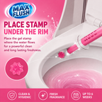 Max Flush Toilet Cleaner Gel 45ml - Tropical Blossom - image 3