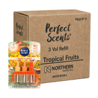 12x Perfect Scents 3 Scents Air Freshener Refill - Compatible with 3volution - 3x20ml Per Pack - 36x20ml (240ml) Total