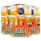 3x Perfect Scents 3 Scents Air Freshener Refill - Compatible with 3volution - 3x20ml Per Pack - 9x20ml (60ml) Total