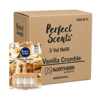 12x Perfect Scents 3 Scents Air Freshener Refill - Compatible with 3volution - 3x20ml Per Pack - 36x20ml (240ml) Total