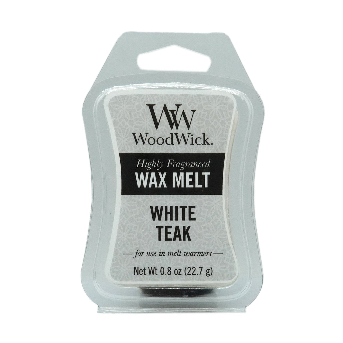 Woodwick Wax Melt Tray 22.7g - White Teak