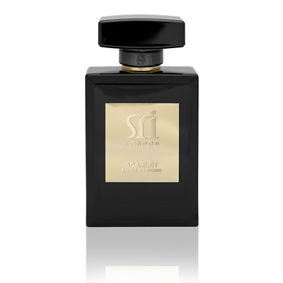 Sri London Scarlet Amber & Jasmine Fragrance Eau De Parfum for Men 100ML Spray