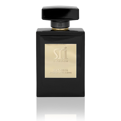 Sri London Magenta Midnight Rose & Musk Eau De Parfum Fragrance For Men 100ML
