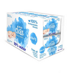 6 PACKS AQUA CLEAN BABY WIPES 99% WATER (72 WIPES P/PACK) BIODEGRADABLE