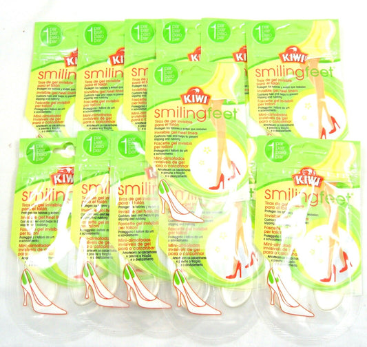 12x KIWI Smiling Feet ( Cushions Heel & Prevents Slipping & Rubbing )