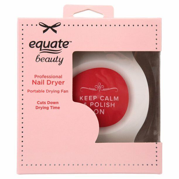 Equate Beauty Professional Nail Dryer Portable Dazzling Nail Drying Fan