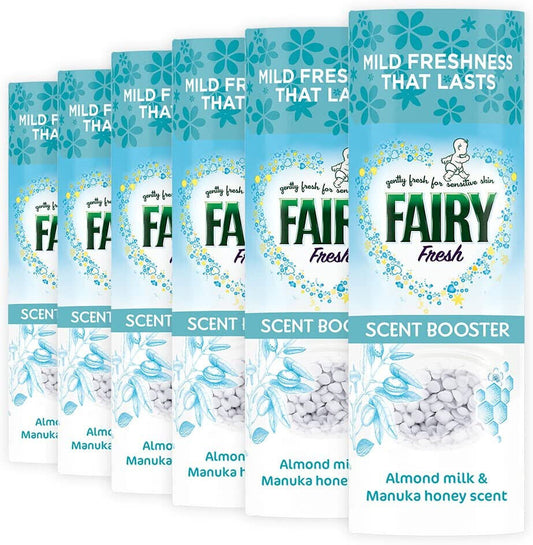 6x Fairy In-Wash Scent Booster 245g Fresh Mild Freshness That Lasts