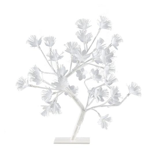 Decorative Battery Operated 32 Warm White LED Bonsai Style Tree Table Lamp Light