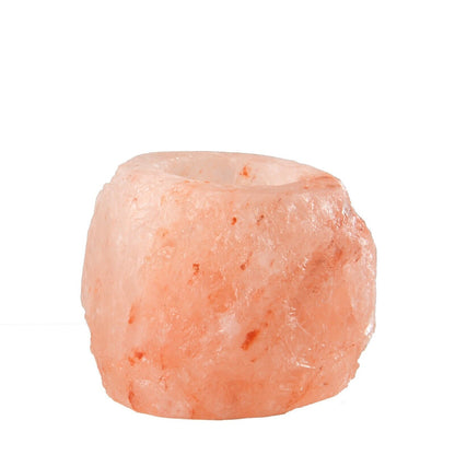 Natural Pink Himalayan Rock Salt Tea light Candle Holder