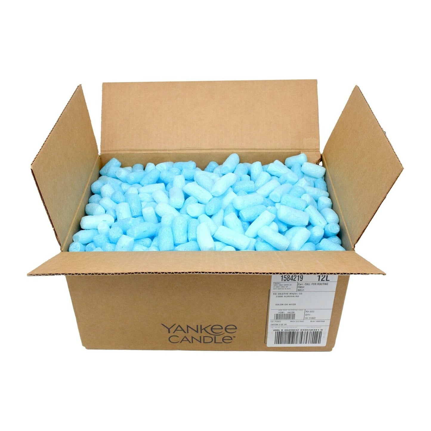 BLUE Compostable ECO FLO Biodegradable Polystyrene Loose Fill Void Filler NEW