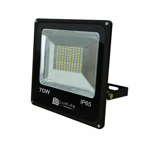 Luxlite LUX-70WPFLDL-SMD LED Floodlight with PIR Movement Sensor 6500K - 70 Watt