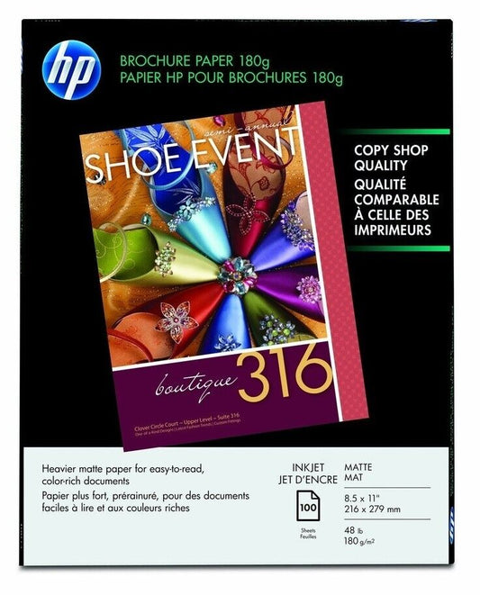 Q5445A 100 SHEETS HP BROCHURE PAPER 180G