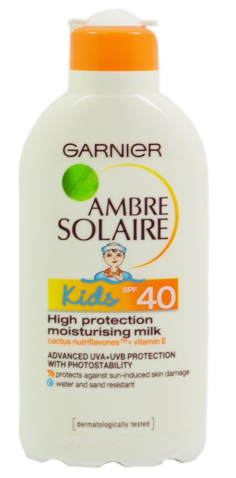 Garnier Ambre Solaire Kids SPF 40 High Protection Moisturising Milk 200ml