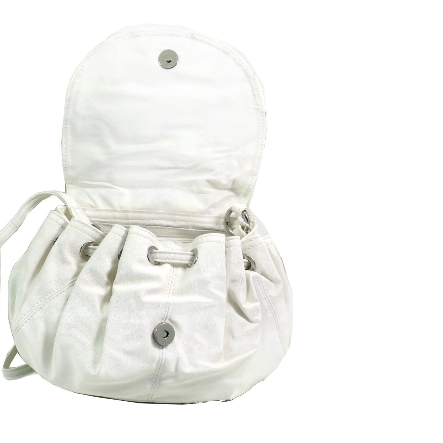 Faith Jeanette Ivory & Gold Womens Designer Handbag Ladies Shoulder Handbags
