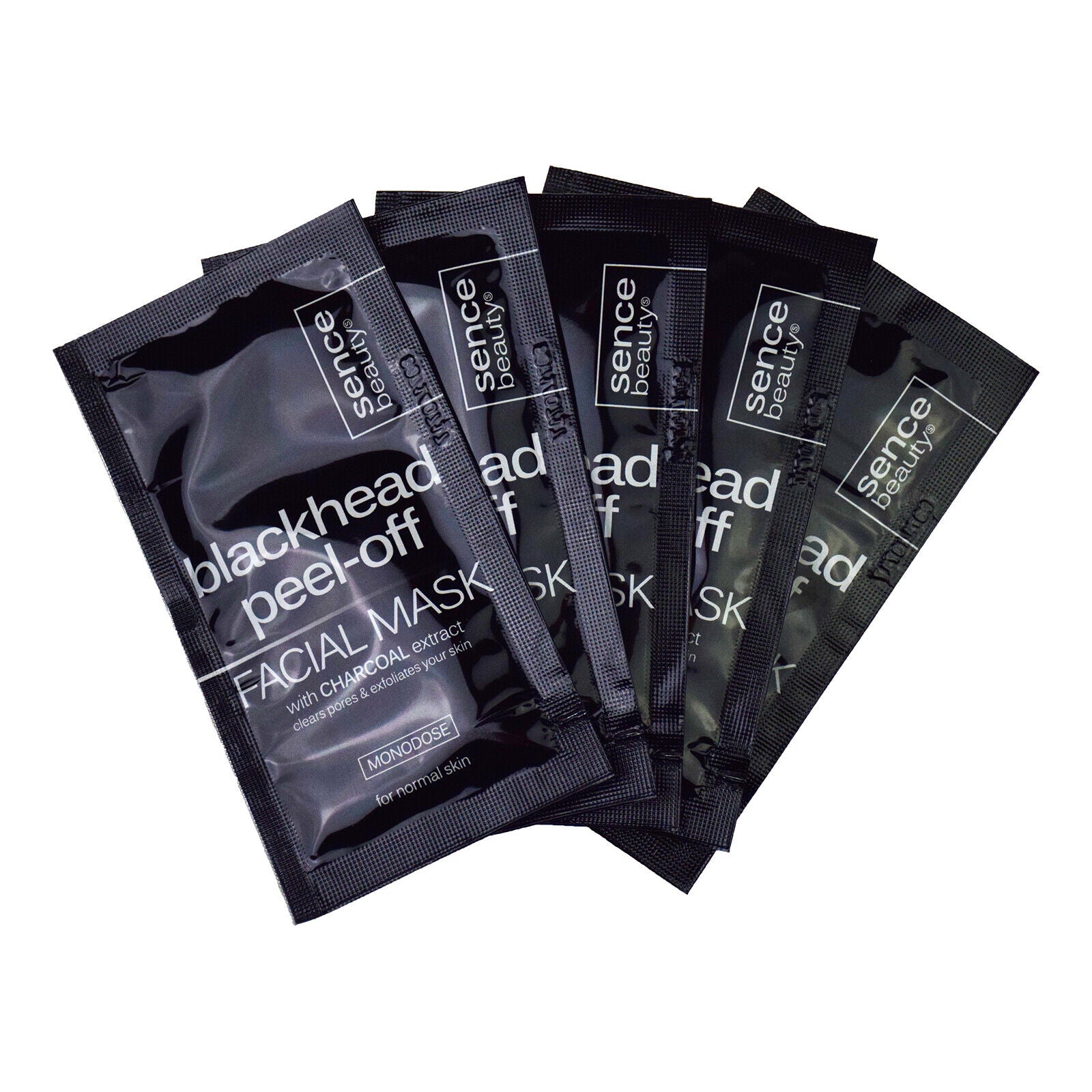 5 x Charcoal Blackhead Peel-Off Facial Mask 5 masks in total