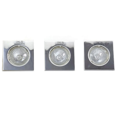 Mayrex 50 Watt Halogen 3x Chrome Downlighter