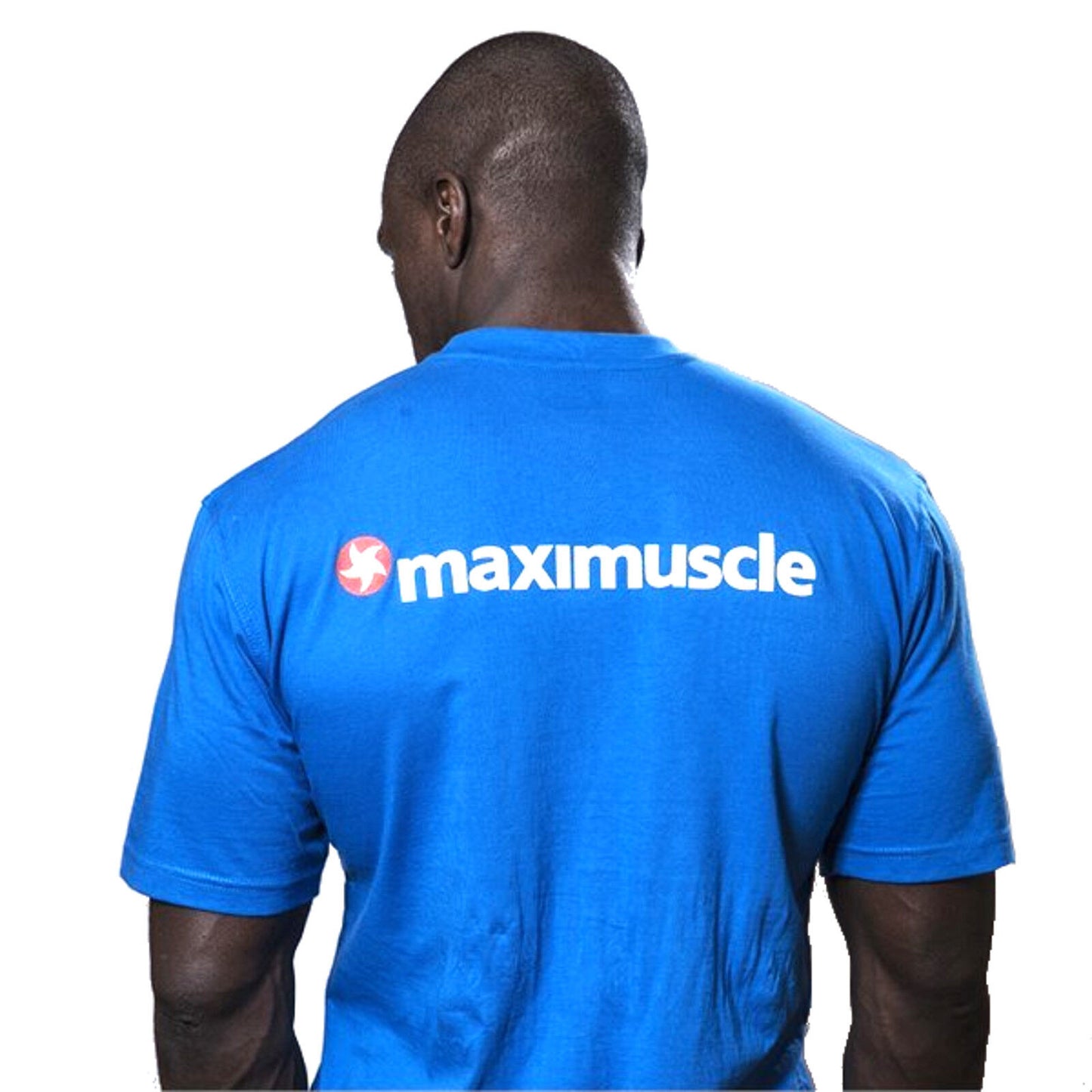 Maxi Muscle T-Shirt Feed your Passion Blue  Extra Large