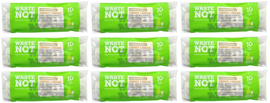 90 Compostable Kitchen Food Waste Bags Caddy Liners Bags Biodegradable 10 Litre