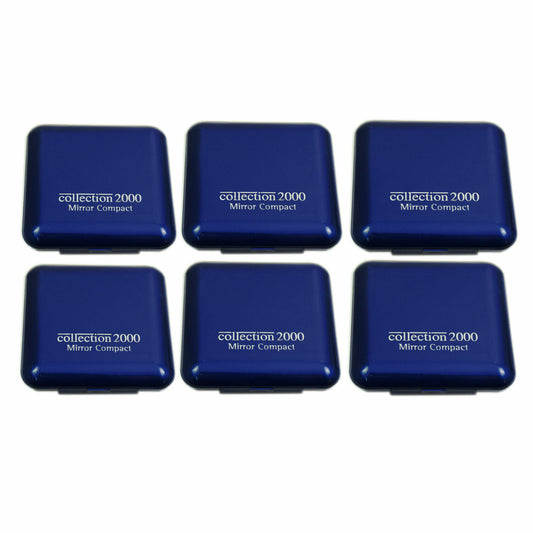 6x Collection 2000 Mirror Compact 17g (Assorted Shades)