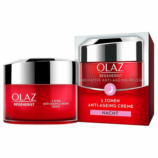 OLAZ Regenerist 3 point anti Ageing Age Defying Night cream 15ml in German pack