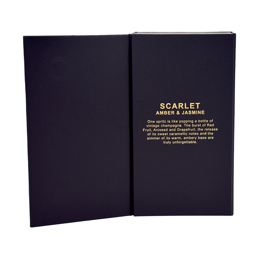 Sri London Scarlet Amber & Jasmine Fragrance Eau De Parfum for Men 100ML Spray