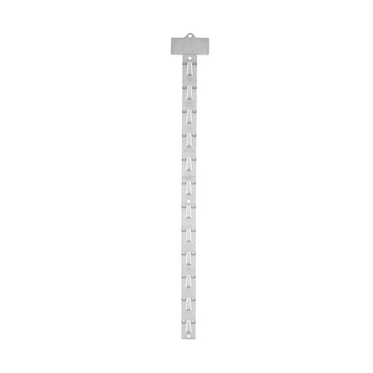 10 Clip Strips Merchandising Hanging Strips Clear Clip Strips 585mm Long
