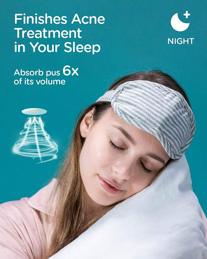 Derma Angel Acne Patches 6x Day & 12x Night Mix Treat Acne Pimples - Ultra Thin-