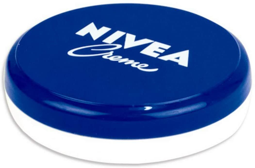 3x Nivea Cream Moisturising Cream For Face, Body And Hands 50ml Travel Size