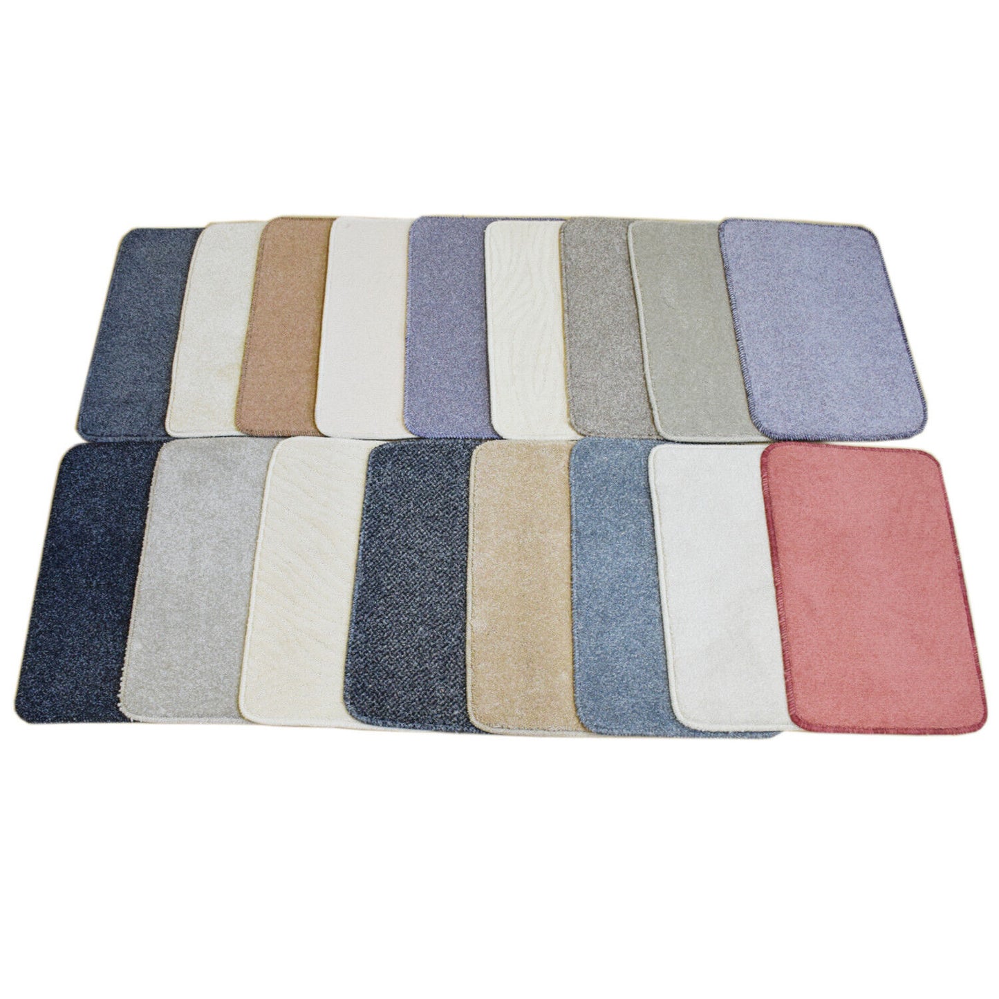 5x Non Slip Indoor Hard Wearing Carpet Rugs Door Mats 16" x 24" 40x60cm