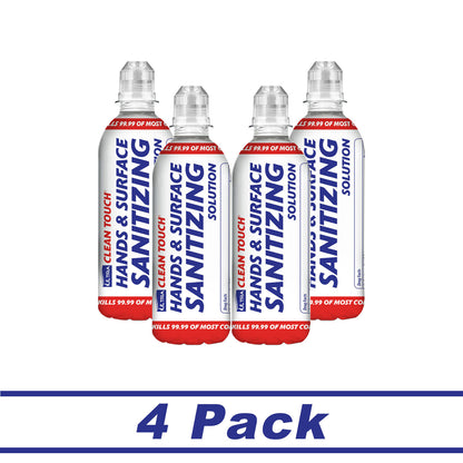 4 x Hands Sanitizer and Surface Sanitiser Solution Alcohol Free 330ml KILLS 99%