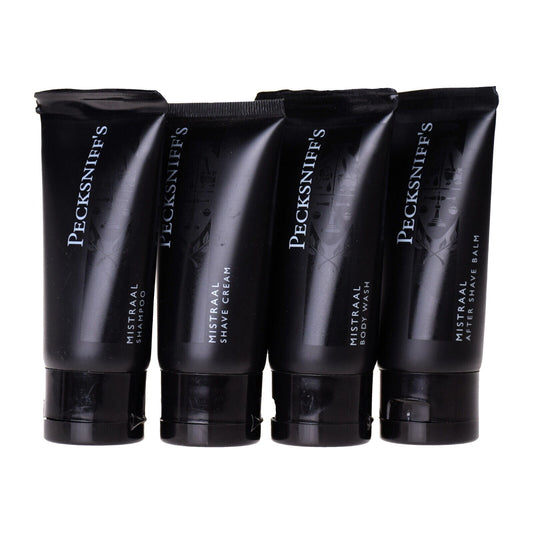 Pecksniff's Mistraal Set of 4 Mens Body Care Pack of 4