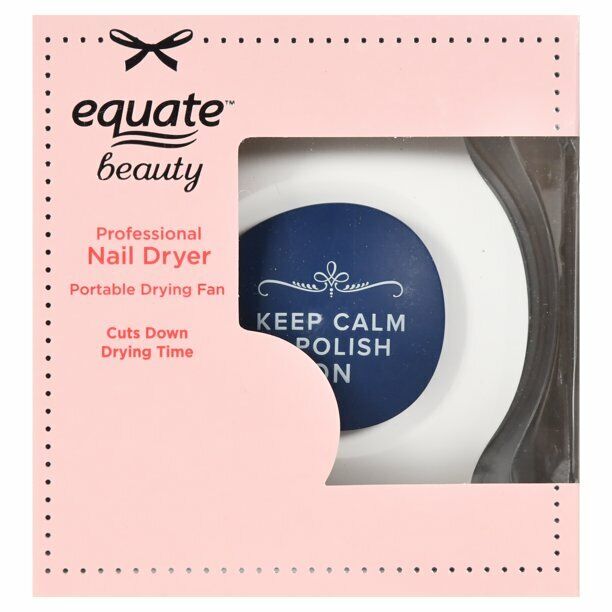 Equate Beauty Professional Nail Dryer Portable Dazzling Nail Drying Fan