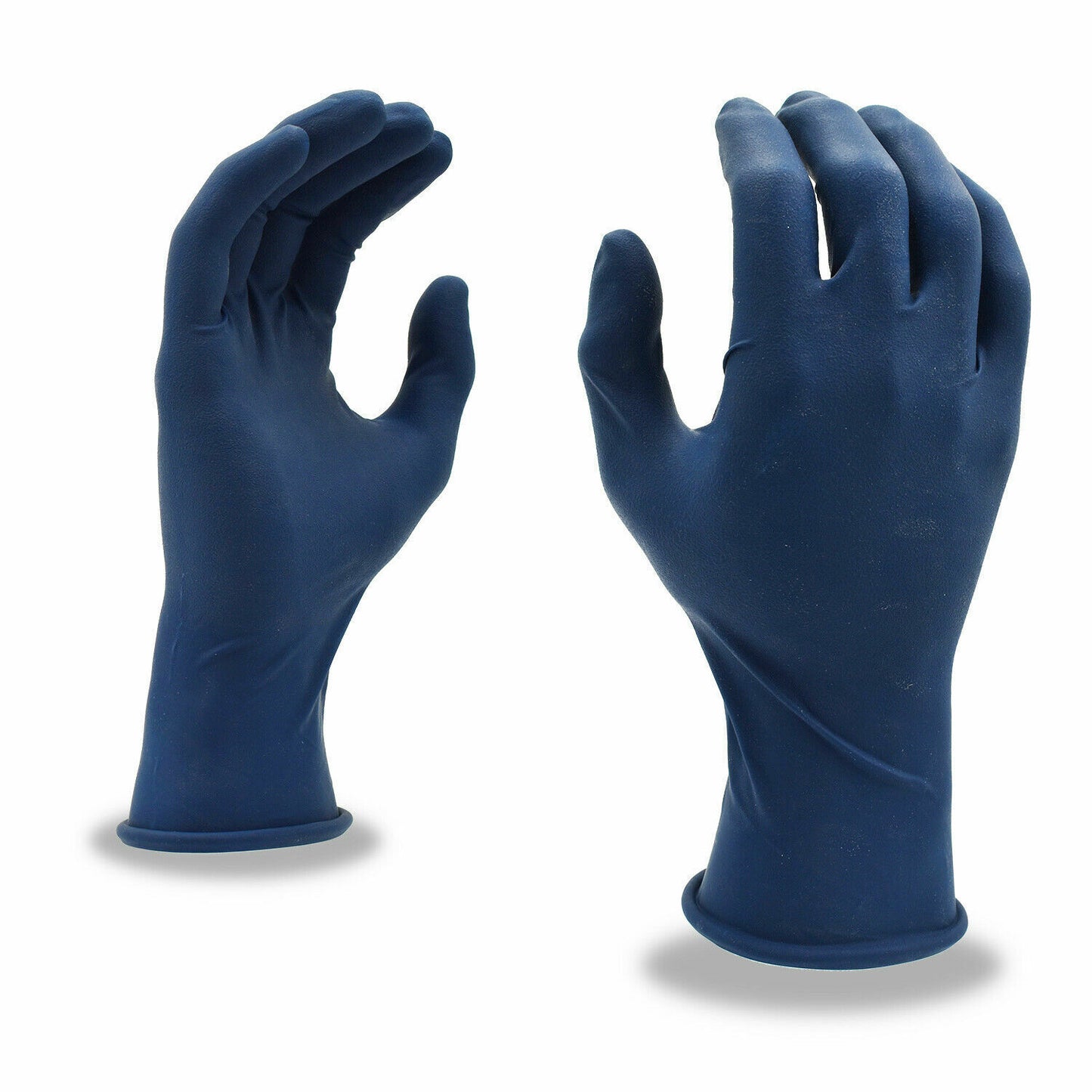 100 Royal Blue Small Nitrile Disposable Gloves Powder Free Mechanic Valet Barber