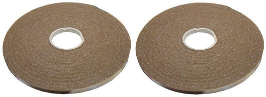 2x 5m Self Adhesive PU Gasket Seal 8 x 6 – Brown
