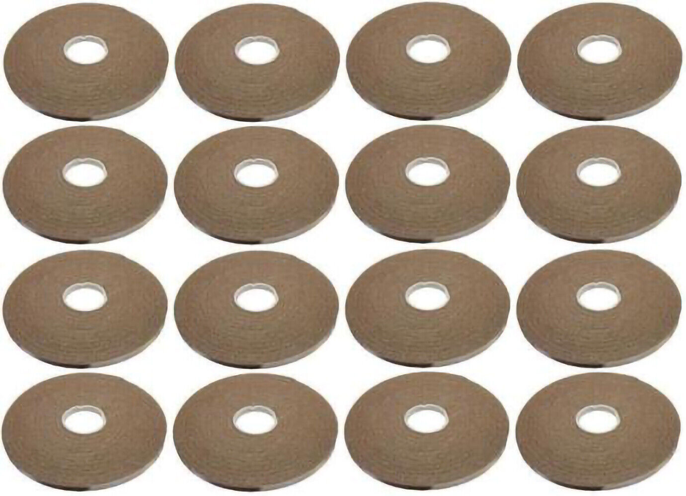 16 x 5m Self Adhesive Roll Sheet Tape Super Sticky PU Gasket Seal 5mm Brown