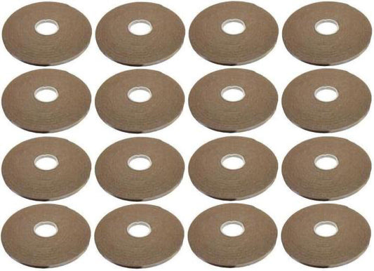 16 x 5m Self Adhesive Roll Sheet Tape Super Sticky PU Gasket Seal 5mm Brown