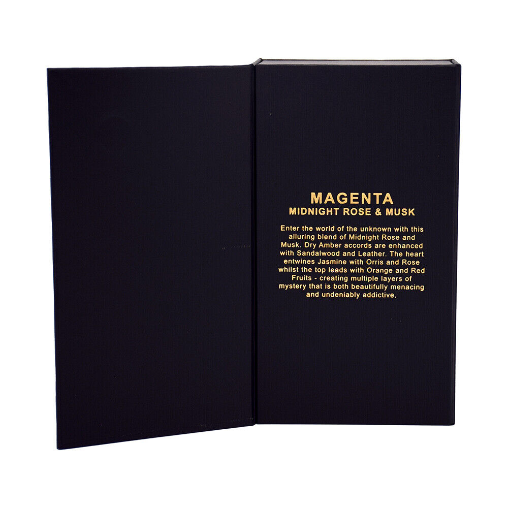 Sri London Magenta Midnight Rose & Musk Eau De Parfum Fragrance For Men 100ML