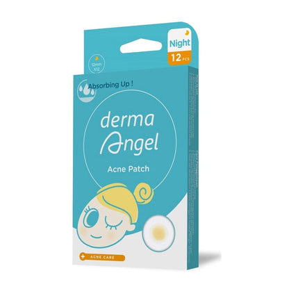 Derma Angel Acne Patches Night-Use To Treat Acne Pimples - Ultra Thin-12s