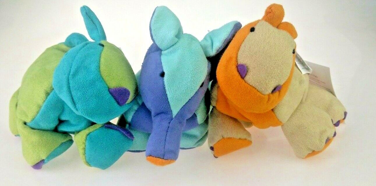 Manhattan Toy Mini Animals Splats Toss Toys (Set of 6 2 OF EACH )