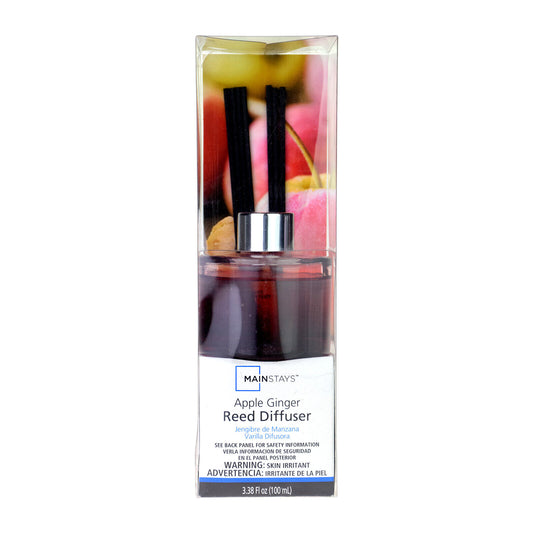 Mainstays Apple Ginger Premium Quality Oil Rattan Reed Diffuser 100ml