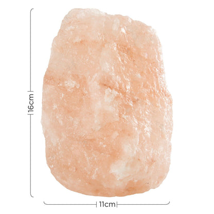 Large Natural Pink Himalayan Rock Salt flamelessTealight Candle Holder
