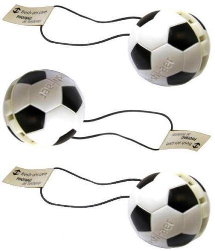 10x 3D Football Fresh-aer.com Hanging Car Home Air Freshener Fragrance VANILLA
