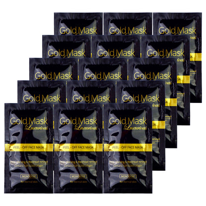 15 x Gold Mask Luxurious Peel Off Face Mask