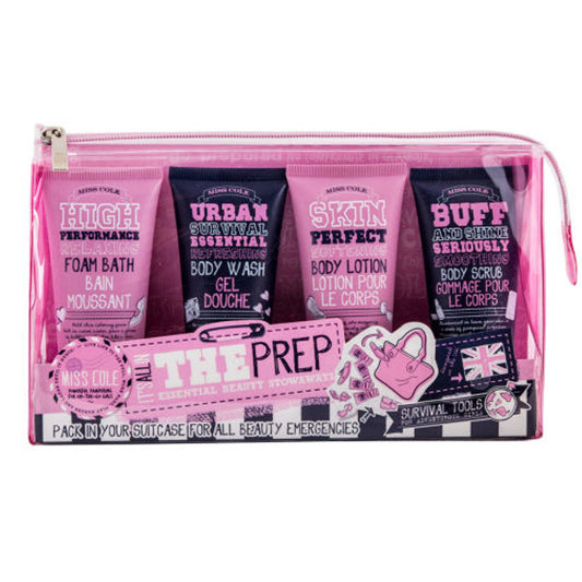 Miss Cole Essential Beauty Body Stowaway Survival Tool 4pce Gift Set