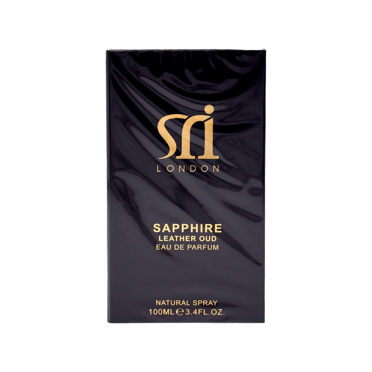Sri London Sapphire Leather Oud Eau De Parfum for Men Fragrance Spray 100ML
